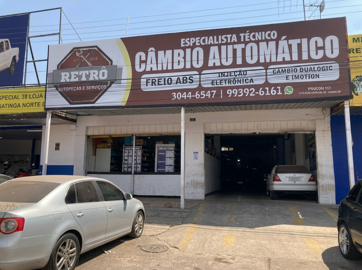 Oficina Retrô Câmbio Automático